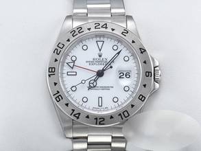 ロレックスエクスプローラーII 40mm 16570 1994 LC100ステンレス自動巻きロレックスサービス2024