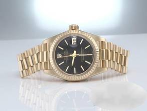 Thumbnail von Rolex Lady-Datejust Gelbgold 750 Automatik 18kt Yellow Gold Damen Damenuhr Jubilé-band Chronometer Oyster