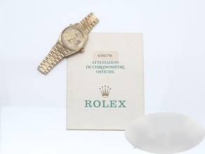Thumbnail von Rolex Lady-Datejust Gelbgold 750 Diamanten Automatik Gold Damen