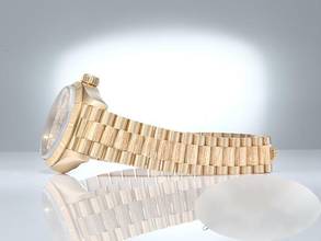 Thumbnail von Rolex Lady-Datejust Gelbgold 750 Diamanten Automatik Gold Damen