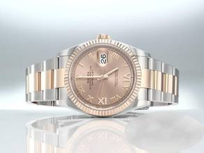 Thumbnail von Rolex Datejust 36 126231 Edeltahl Rosegold 750 Diamanten Automatik Gold Stahl