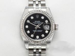 Thumbnail von Rolex Lady-Datejust 179174 2017 Stahl Weissgold 750 Diamanten Automatik Gold