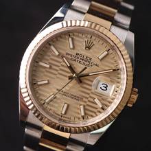 Thumbnail von Rolex Datejust 36 Steel/Gold Oyster Motif Dial