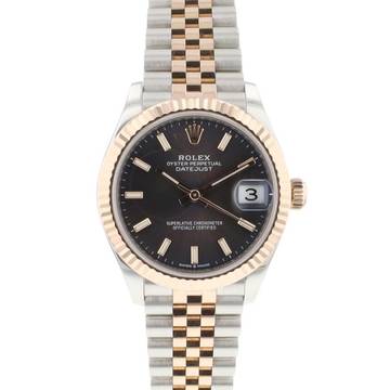  Rolex Datejust 31 Steel/Everose Jubilee Grey Dial 