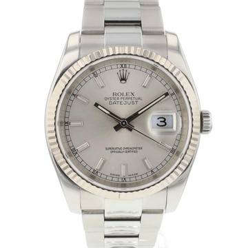  Rolex Datejust 36 Oyster Silver Dial Serviced '26 