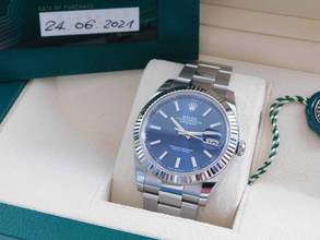 Thumbnail von Rolex Datejust 41 ungetragen Datejust II Neues Modell 41 mm aus 06 2021 Full Set Neuste Karte