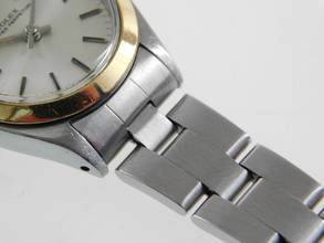 Thumbnail von Rolex Oyster Perpetual Lady Oyster St / G 25 mm Oysterband mit original Erstkaufrechnung mit Erstkaufrechnung schöner original Original Zustand
