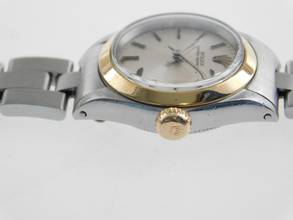 Thumbnail von Rolex Oyster Perpetual Lady Oyster St / G 25 mm Oysterband mit original Erstkaufrechnung mit Erstkaufrechnung schöner original Original Zustand