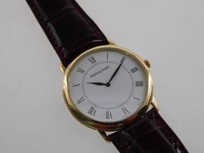 Thumbnail von Audemars Piguet Vintage Classique 14894BA men's watch, 18-karat yellow gold, C. 2080, TOP condition, manual winding caliber 2080, 34mm, original band and clasp, TOP