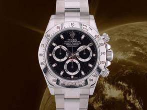  Rolex Daytona Cosmograph Daytona 116520 Black Dial - Long Clasp - Like New Full Set 2012 
