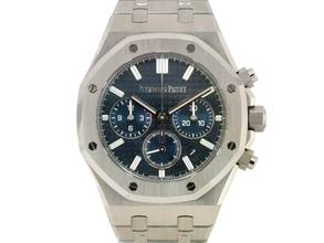 Thumbnail von Audemars Piguet Royal Oak Chronograph 26715st Blue Chronograph 38mm - New 2025 Stickers