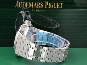 Thumbnail von Audemars Piguet Royal Oak Chronograph 26715st Blue Chronograph 38mm - New 2025 Stickers