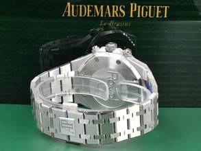 Thumbnail von Audemars Piguet Royal Oak Chronograph 26715st Blue Chronograph 38mm - New 2025 Stickers
