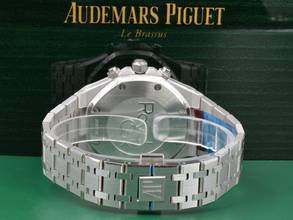 Thumbnail von Audemars Piguet Royal Oak Chronograph 26715st Blue Chronograph 38mm - New 2025 Stickers