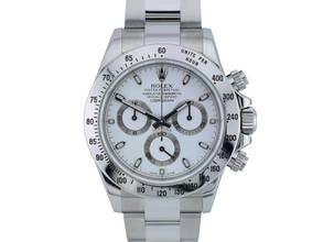 Thumbnail von Rolex Daytona Cosmograph Daytona 116520 - Aph Chromalight - Full Set Like New 2014