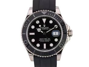 Thumbnail von Rolex Yacht-Master 42 Oysterflex White Gold Like New Full Set 2022