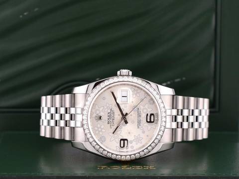 Rolex Datejust 36mm Ref. 116244 Original Diamond Dial/bezel Like New