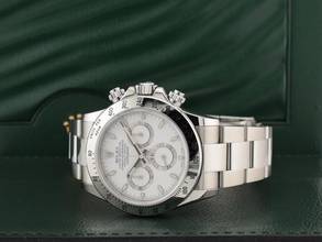 Thumbnail von Rolex Daytona Cosmograph Daytona 116520 White Dial - Like New - Full Set 2013