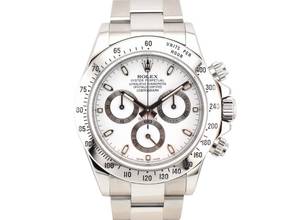 Thumbnail von Rolex Daytona Cosmograph Daytona 116520 White Dial - Like New - Full Set 2013
