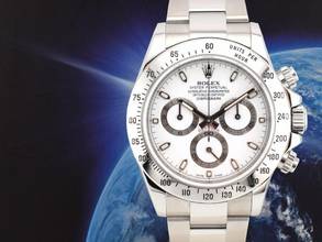 Thumbnail von Rolex Daytona Cosmograph Daytona 116520 White Dial - Like New - Full Set 2013