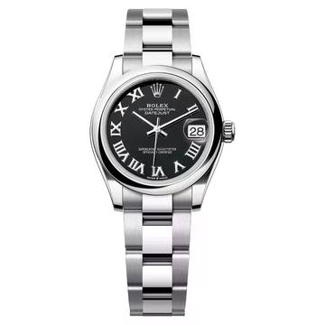 Rolex Datejust 31mm 278240 Black Roman Dial - Oyster Bracelet Unworn/New Condition Full Set 7-2026
