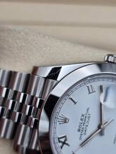 Thumbnail von Rolex Datejust 41mm 126300 White Roman Dial - Jubilee Bracelet Very Good Condition Full Set 9-2022