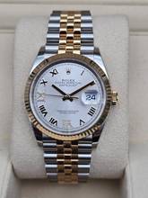 Thumbnail von Rolex Datejust 36mm 126233-0031 Silver diamond-set dial Jubilee Very Good Condition Full Set 3-2024