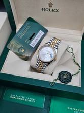 Thumbnail von Rolex Datejust 36mm 126233-0031 Silver diamond-set dial Jubilee Very Good Condition Full Set 3-2024