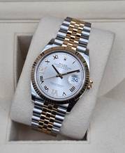 Thumbnail von Rolex Datejust 36mm 126233-0031 Silver diamond-set dial Jubilee Very Good Condition Full Set 3-2024