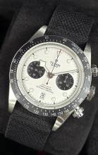 Thumbnail von Tudor Black Bay Chrono M79360N-0008 'Panda' White Dial - Fabric Strap Unworn/New Condition Full Set 4-2026