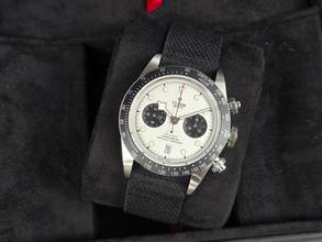 Thumbnail von Tudor Black Bay Chrono M79360N-0008 'Panda' White Dial - Fabric Strap Unworn/New Condition Full Set 4-2026
