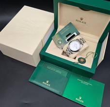Thumbnail von Rolex Datejust 41 41mm 126300 White Roman Dial - Oyster Bracelet Very Good/Like New Condition Full Set 2-2024