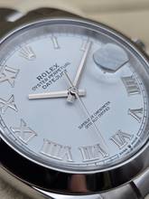 Thumbnail von Rolex Datejust 41 41mm 126300 White Roman Dial - Oyster Bracelet Very Good/Like New Condition Full Set 2-2024