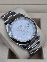 Thumbnail von Rolex Datejust 41 41mm 126300 White Roman Dial - Oyster Bracelet Very Good/Like New Condition Full Set 2-2024