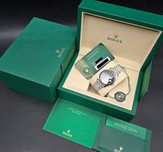 Thumbnail von Rolex Datejust 36mm 126234 Green Ombré Dial Jubilee Bracelet Unworn/New Condition Full Set 6-2026
