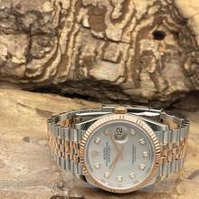 Thumbnail von Rolex Datejust Datejust 36 - FULLSET 2019 LC100 - Ref. 126231 - Mother of Pearl - Diamant