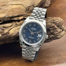 Thumbnail von Rolex Datejust Oyster Perpetual Datejust 41 Blau - UNGETRAGEN - FULLSET 2026 LC100 - Ref. 126300