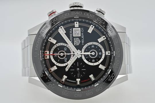  TAG Heuer Carrera Calibre HEUER 01 Chronograph Tachymeter CAR2A1Z 