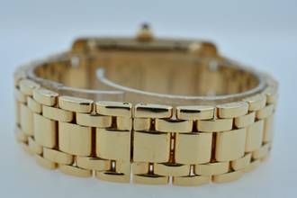 Thumbnail von Cartier Tank Américaine XL 18k Yellow Gold 1725 Großes Modell Service 2023 120g