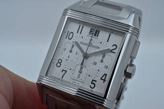 Thumbnail von Jaeger-LeCoultre Reverso Squadra Chronograph GMT Bracelet Q7018120