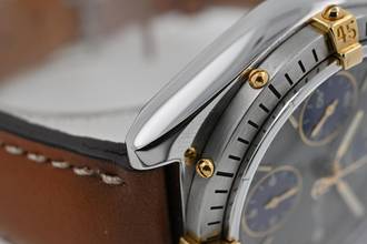 Thumbnail von Breitling Chronomat Chronograph Steel/Gold B13047 Grey Dial