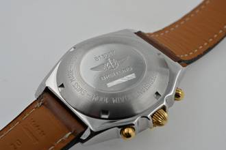 Thumbnail von Breitling Chronomat Chronograph Steel/Gold B13047 Grey Dial