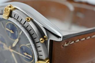 Thumbnail von Breitling Chronomat Chronograph Steel/Gold B13047 Grey Dial