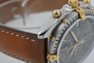 Thumbnail von Breitling Chronomat Chronograph Steel/Gold B13047 Grey Dial