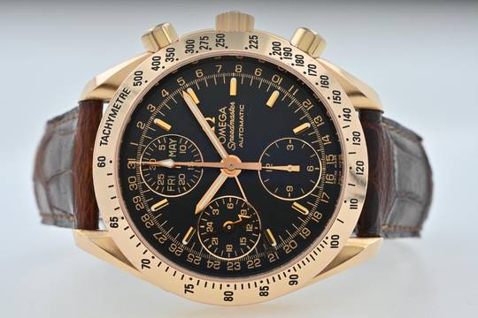 Omega Speedmaster Day Date Triple Date 18k Roségold 3623.50