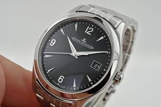 Thumbnail von Jaeger-LeCoultre Master Control Date Automatik Black Dial Q1548171 JLC Service 07/2026