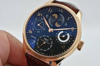 Thumbnail von IWC Portuguese Portugieser Portuguese Perpetual Calendar 18k rose gold IW502119 - Service 05/2022