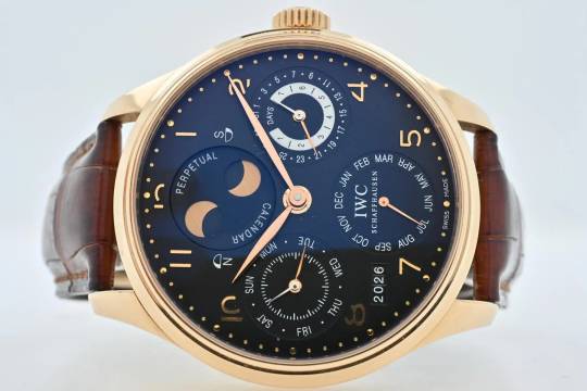 IWC Portuguese Portugieser Portuguese Perpetual Calendar 18k rose gold IW502119 - Service 05/2022