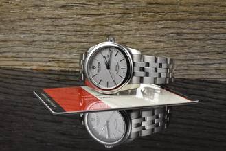 Thumbnail von Tudor Glamour Date 53000 Jacquard Silver Dial - Automatik - Medium - Lady Watch