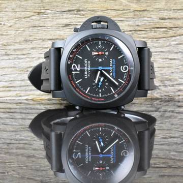  Panerai Luminor 1950 3 Days Chrono Flyback America's Cup Oracle Team - Limited - Ceramica - Full Set 